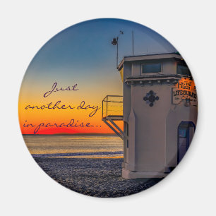Ännu en dag i paradiset - Fridge magnet