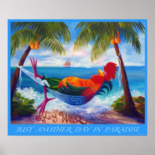 Ännu en dag på paradiset poster (Framsidan)