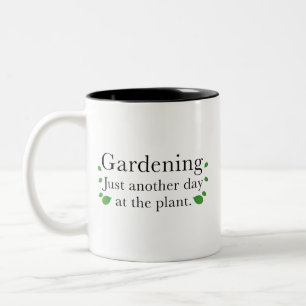  ännu en dag på växtkaffet Mugg