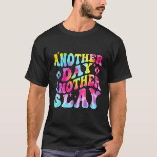 Ännu en dag var ytterligare en skiffergrupp positi t shirt