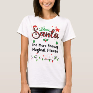 Ännu en knut, magisk, snälla matcha jul t shirt
