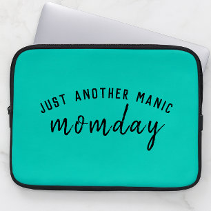 Ännu en Manic Momday   Grönt för Trendiget Toppen Laptop Fodral
