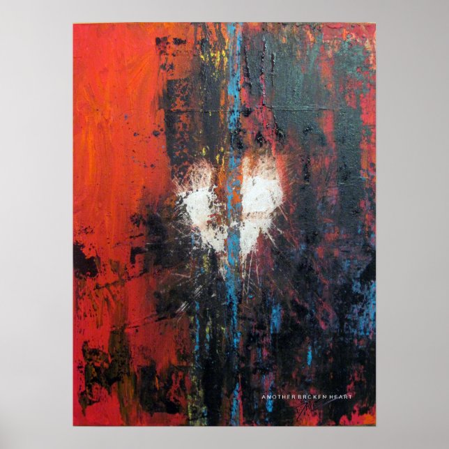 Ännu ett brutet hjärta poster (Framsidan)