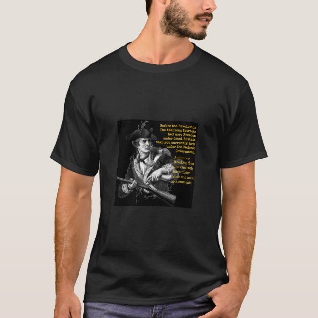 Ännu mindre frihet än någonsin t shirt (Framsida)