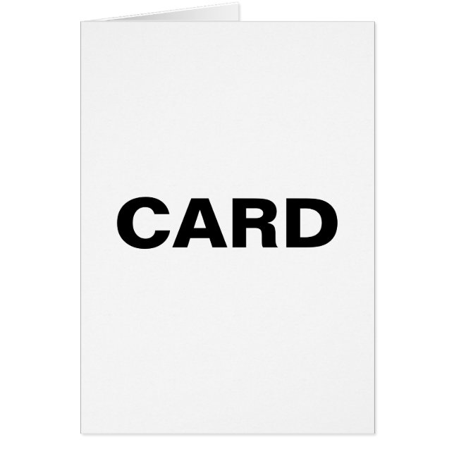 Ännu värre allmänt kort (Framsidan)