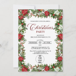 Annual Corporate Employees Christmas Party Inbjudningar
