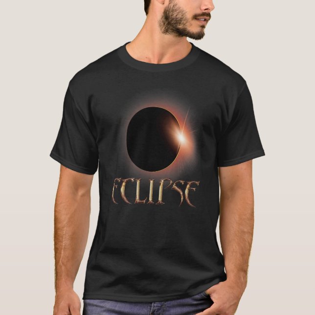Annual Eclipse Oct 14 2023 and Total Eclipse April T Shirt (Framsida)