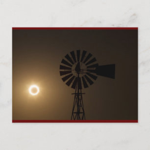 Annulär Eclipse från Sol den 20 maj 2012 Vykort