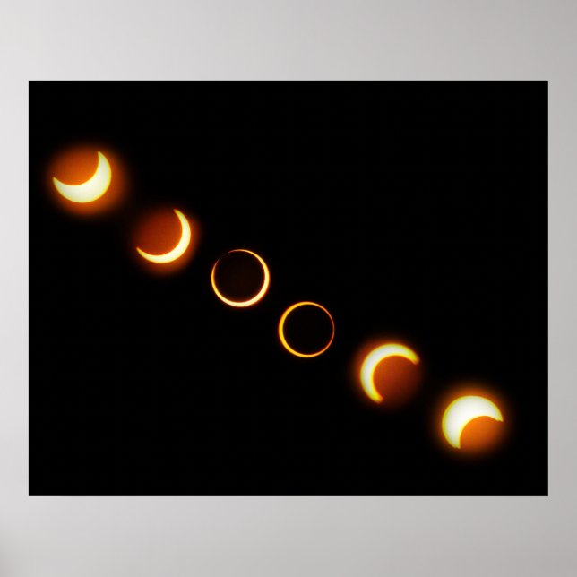 Annular Solar Eclipse, 20 maj 2012 Poster (Framsidan)