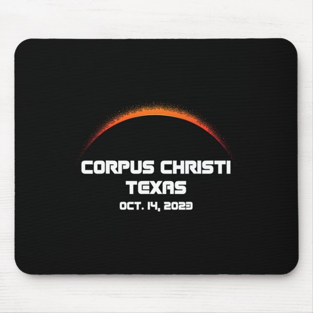 Annular Solar Eclipse S Corpus Christi Fall Musmatta (Framsidan)