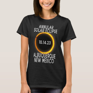 Annular Solar Eclipse T - Albuquerque New mexico Shirt