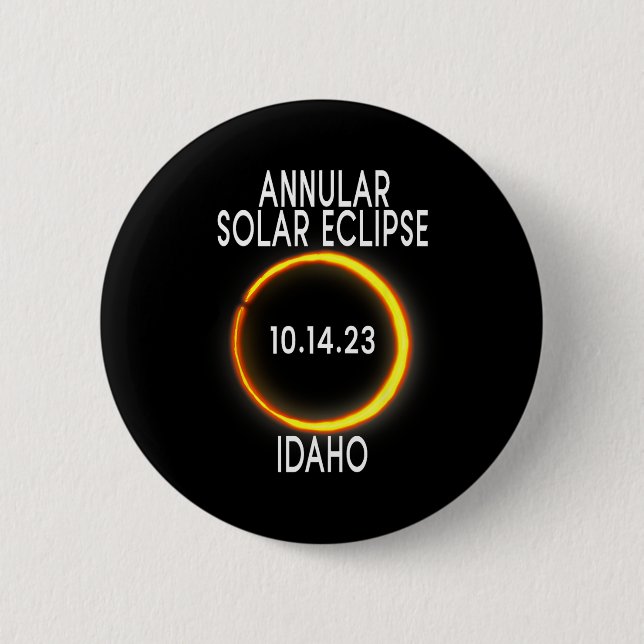 Annular Solar Eclipse T - Idaho Knapp (Framsida)