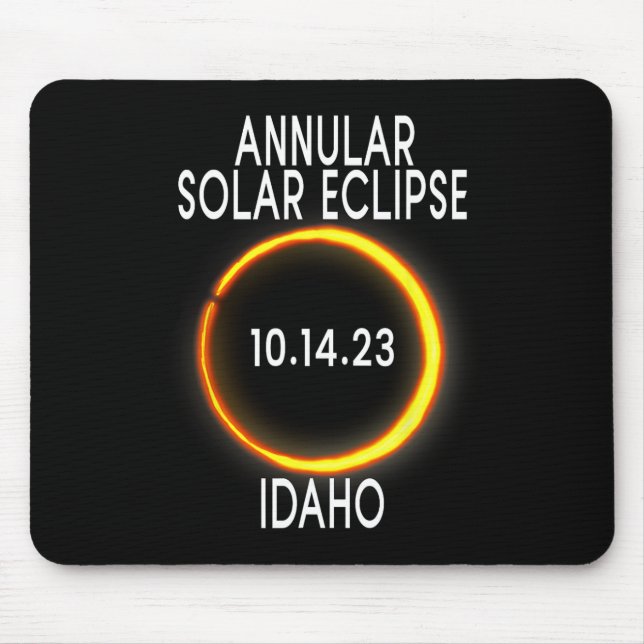 Annular Solar Eclipse T - Idaho Musmatta (Framsidan)