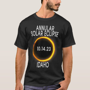 Annular Solar Eclipse T - Idaho T Shirt