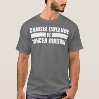 Annullera kultur är vittext för kultur t shirt