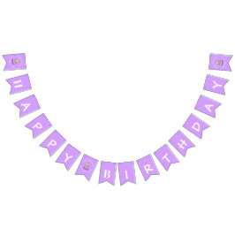 Annullerande Bunny-Thated Birthday Vimplar