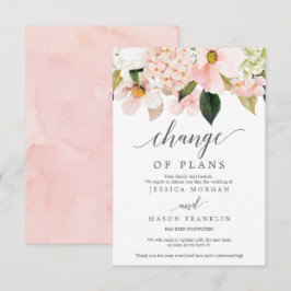 Annullering av Bröllop - uppskjuten - ändring av p Inbjudningar