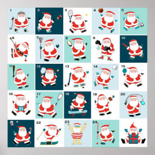 Annulleringskalender för julinventering poster