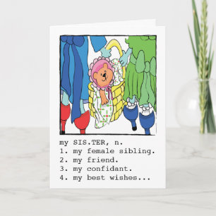 Annulleringskort för syster kort