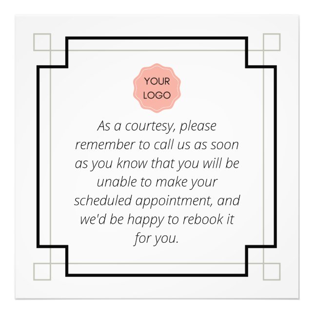 Annulleringsmeddelande Fototryck (Framsidan)