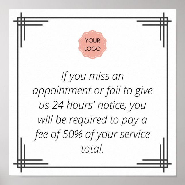 Annulleringsmeddelande Poster (Framsidan)