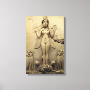 ANNUNAKI CANVAS DMT ANDLIG GRAFFITI enlil enki