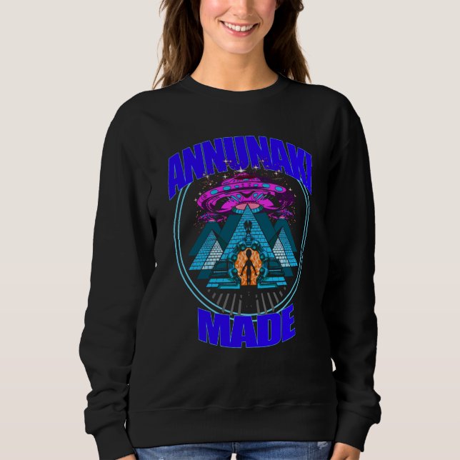 Annunaki Descendant Sumerian Alien Gods T Shirt (Framsida)