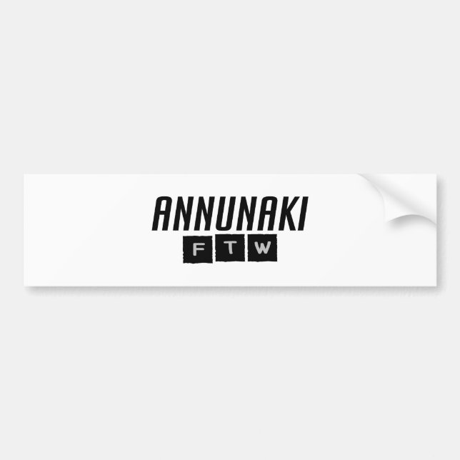 Annunaki FTW Bildekal (Framsidan)