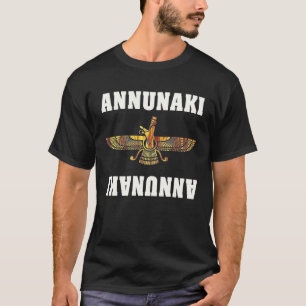 Annunaki Gömt Planet X Alien Earth Council Symbo T Shirt