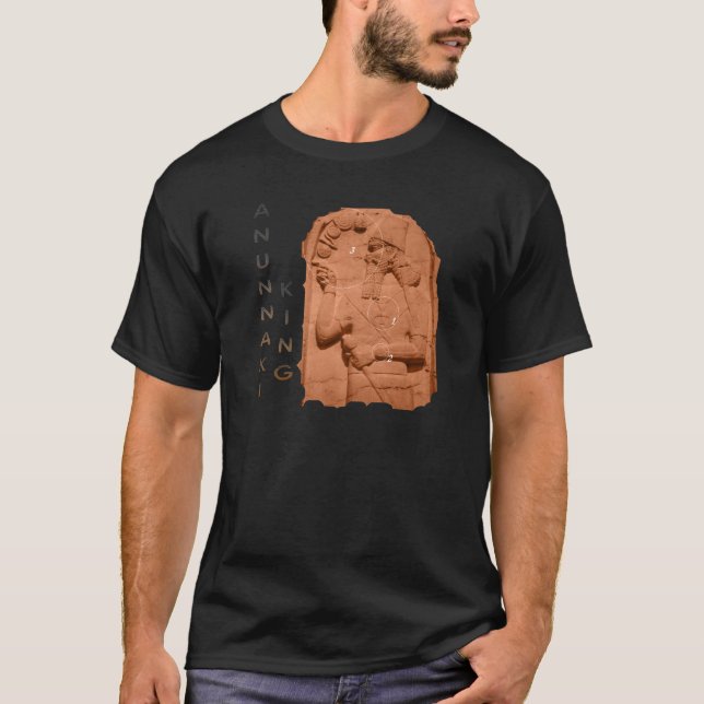 Annunaki kungbrunt t-shirt (Framsida)