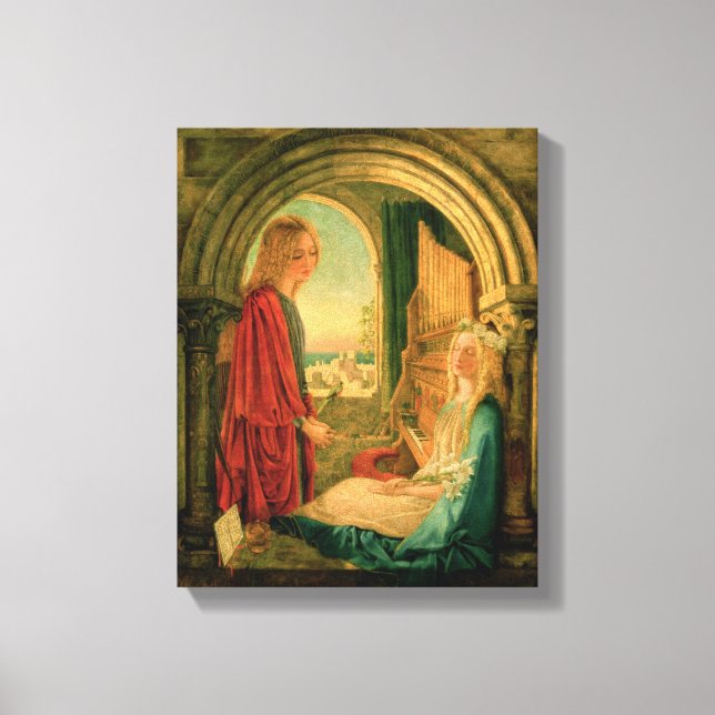 Annunation 1859 canvastryck (Framsida)