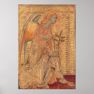 Annunation - Simone Martini Fine Art Poster