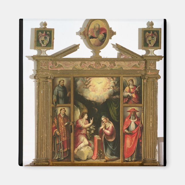 Annunationen 1581 magnet (Framsidan)