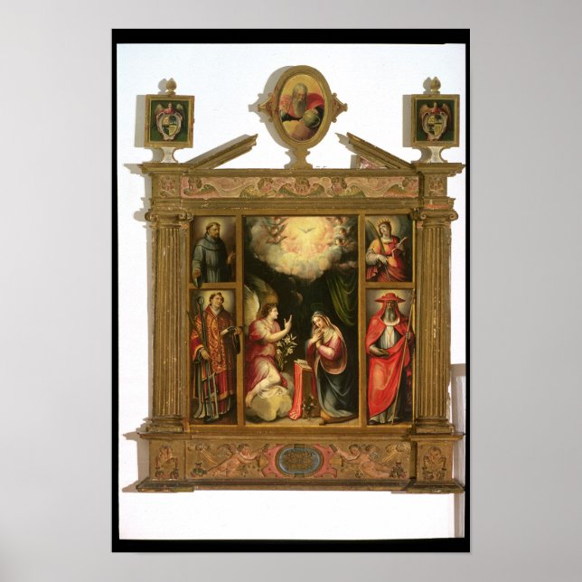 Annunationen 1581 poster (Framsidan)