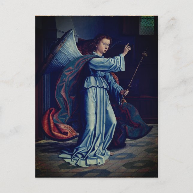 Annunationen från Gerard David, 1506 Vykort (Framsida)