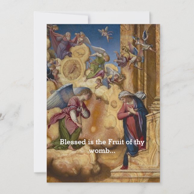 Annunationsjulen Julkort (Framsida)