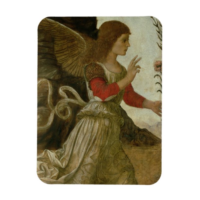 Annunciating Angel Gabriel Magnet (Vertikal)