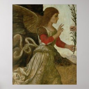 Annunciating Angel Gabriel Poster