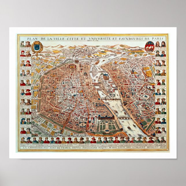 Annunciation, 17th c. (panel) poster (Framsidan)