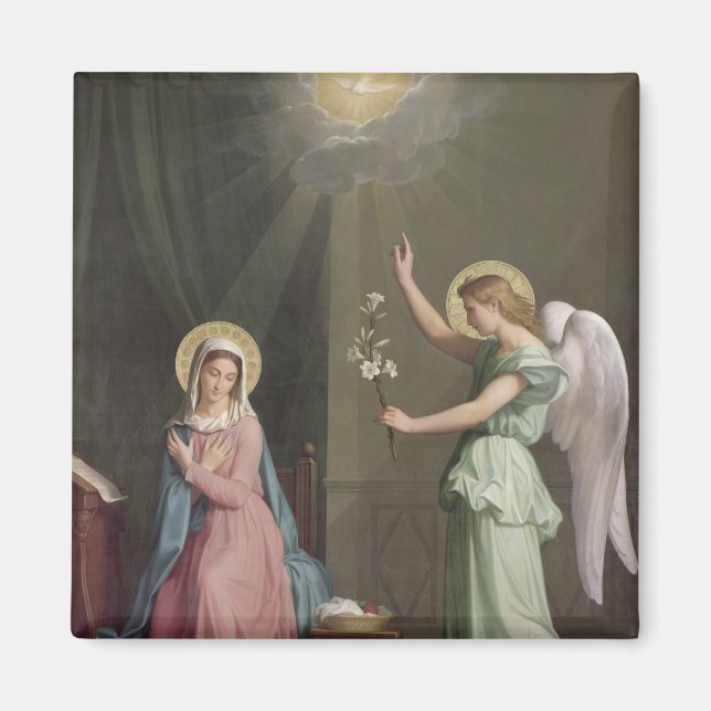 Annunciation 1859 magnet (Framsidan)
