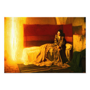 Annunciation 1898 av Henry Ossawa Tanner Fototryck