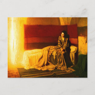 Annunciation 1898 av Henry Ossawa Tanner Vykort