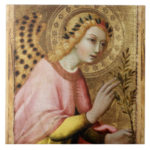 ANNUNCIATION ANGEL, Archangel Gabriel Kakelplatta
