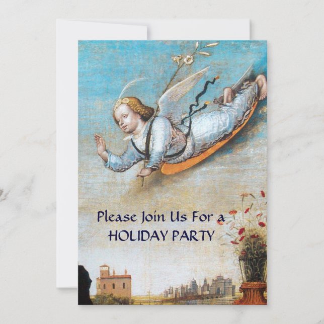 ANNUNCIATION ANGEL CHRISTMAS PARTY INBJUDNINGAR (Framsida)