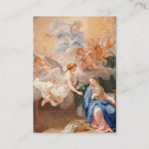 Annunciation av kort för Mary Memorare bönheliga