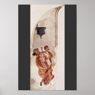 Annunciation av Pontormo Jacopo Poster