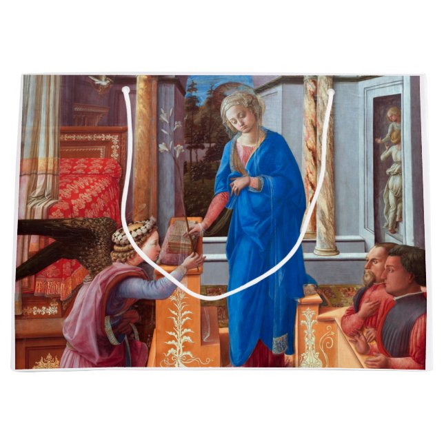 Annunciation, Filippo Lippi, 1440 (Framsidan)