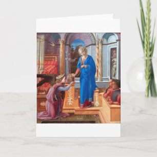 Annunciation, Filippo Lippi, 1440 Kort