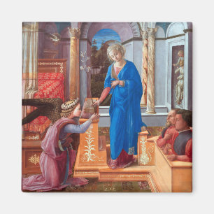 Annunciation, Filippo Lippi, 1440 Magnet