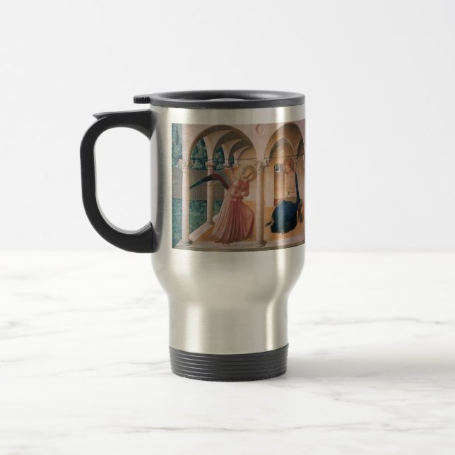 Annunciation för Fra Angelico- Resemugg (Vänster)